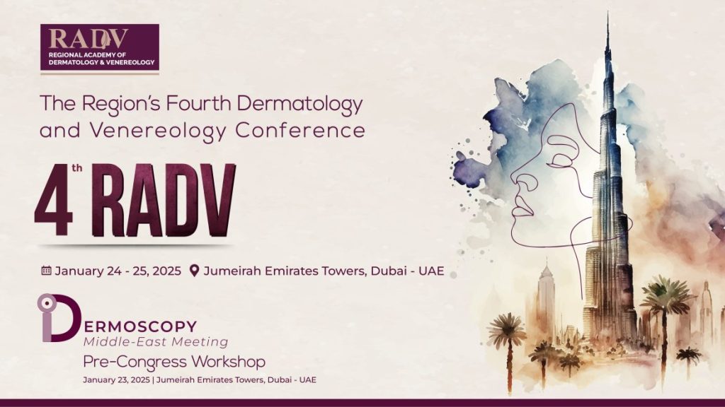 4th Regional Academy of Dermatology & Venereology (RADV) Conference